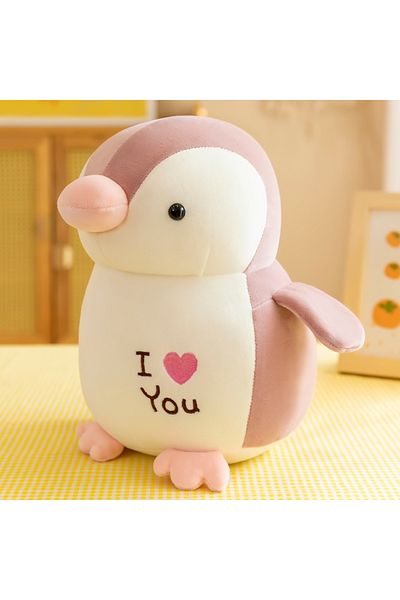 Choice pink  25cm Cute Little Penguin Plush Toy Doll Girl Gift Children Cute Toy Children's Toys Gifts Plus