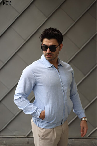 JANES Cotton Linen Fabric Men's Jacket