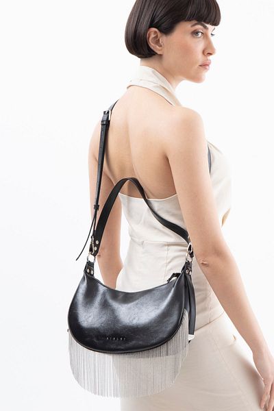 Sisley Women's Noise Block Handbag Sly205 Black