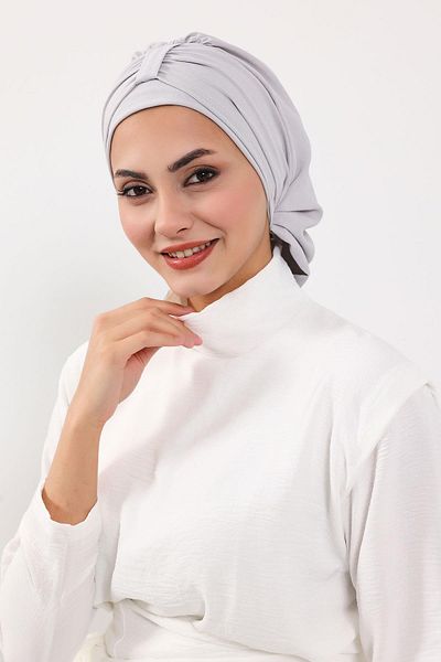 Aisha's Design عمامة جاهزة من قماش Aerobin، HT-90