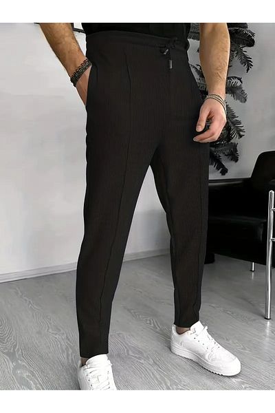 DEMOİSELLE Men's Hob Patterned Pants