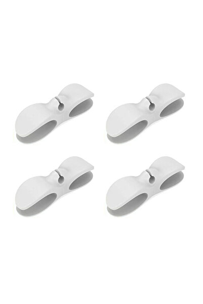 Choice منظم لف الأسلاك مكون من 4 قطع باللون الأبيض للأجهزة المنزلية، لف الأسل...