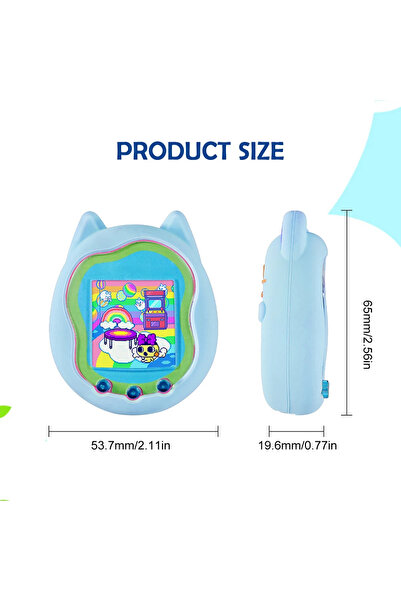 ALLOYSEED غطاء حماية سيليكون لطيف لجهاز تاماغوتشي يوني 2023، وهو جهاز حيوان أ...