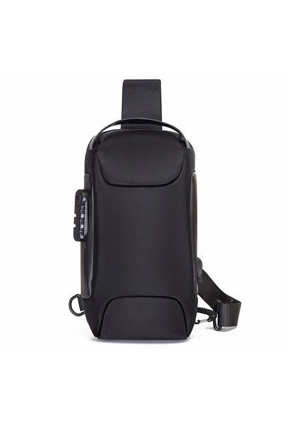DITIPOO Black Portable Storage Bag for Asus ROG Ally Game Conslole Case Crossbody Backpack Shoulder Chest Po