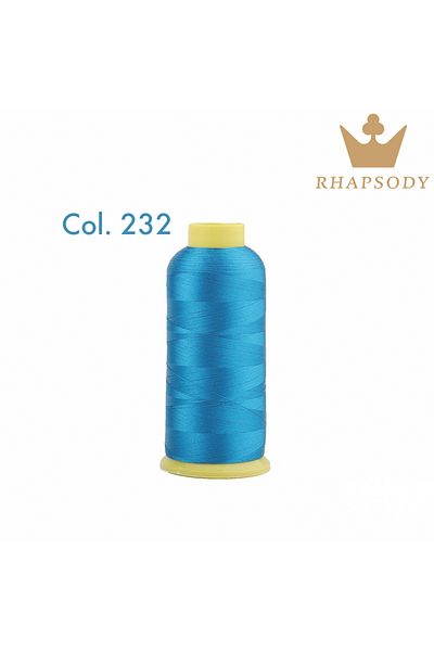 Choice 232 Blue Jewel 40WT 120D/2 5000m Polyester Embroidery Thread for Brother/Singer Machine Household Se