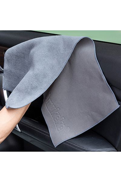 Choice 30x40cm Chamois Leather+Coral Fleece Car Drying Towel Quick Drying Washing Cloth Car Washing Care To