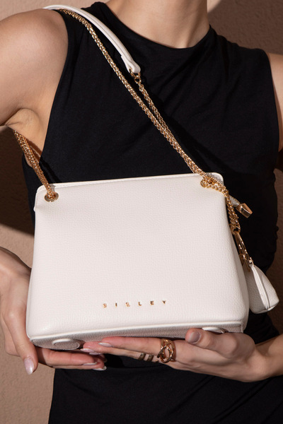 Sisley Geantă albă pentru femei Cabal SLY147