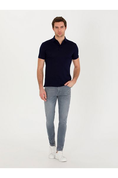 Cacharel Ανοιχτό Γκρι Slim Fit Jean Παντελόνι 50268663-dn0014