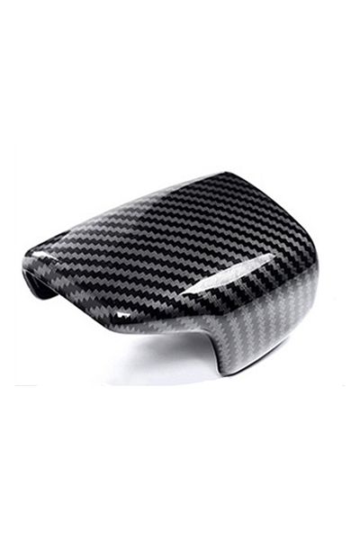 Choice ABS Plastic Car Console Gear Shift Handle Head Frame Cover Sticker Carbon Fiber Texture Decor For Au