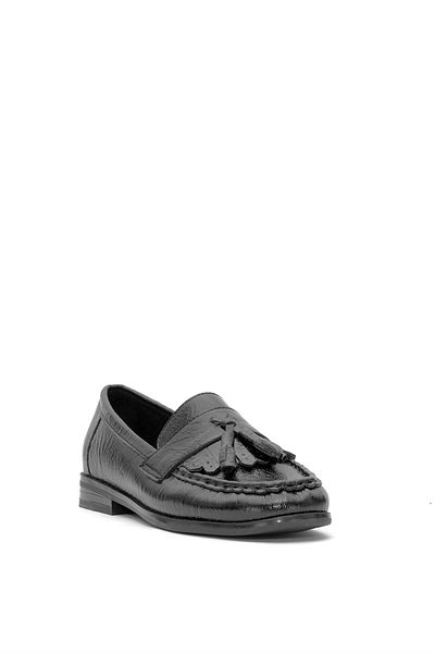Ayakkabı Fuarı Pantofi casual de damă - Elite PM386 K06M Negru