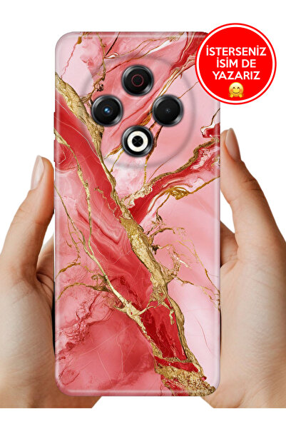 TECNO Spark 30 Kılıf Desenli Rubber Kamera Korumalı Silikon Pembemermer 32