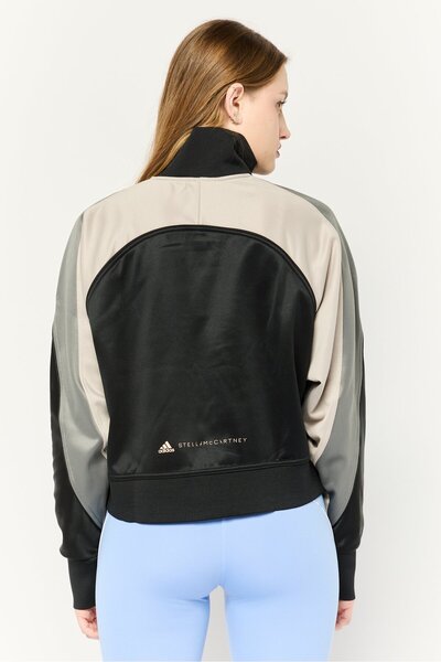 adidas by Stella McCartney Women Sportswear Fit Long Sleeve Training Jacket, Black