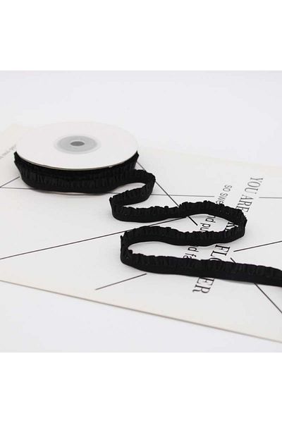 Choice 5yards 04 5yards 1cm Pleated Stretch Lace Trim Ribbon Ruffled Elastic Band Headdress Gift Box Bow De