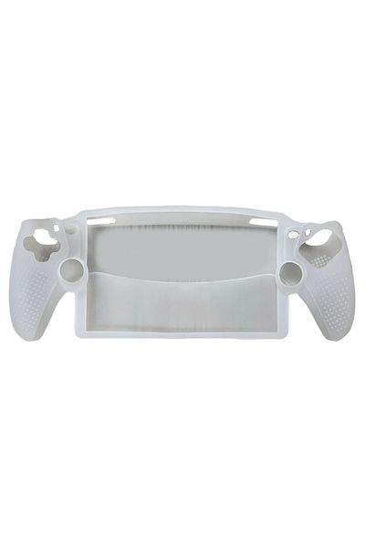ALLOYSEED White Silicone Protection Skin For Ps5 Portal Handheld Game Console Cover Non-slip For Ps Game Conso