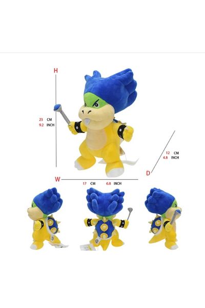 Choice Ludwig 2 Mario Plush Toys Fury Mario Bowser Koopa JR Ludwig Roy Morton Wendy Lemmy Iggy Larry  King