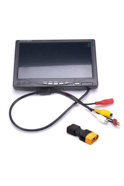 Choice 7inch Monitor NEW NO blue 7" FPV LCD Color 1024 x 600 FPV Monitor Video Screen 7 inch for Rc Multico