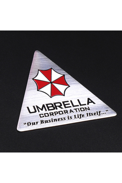 Choice1 11 3D Aluminum Car Tail Badge Sticker Umbrella Corporation Emblem Dec...