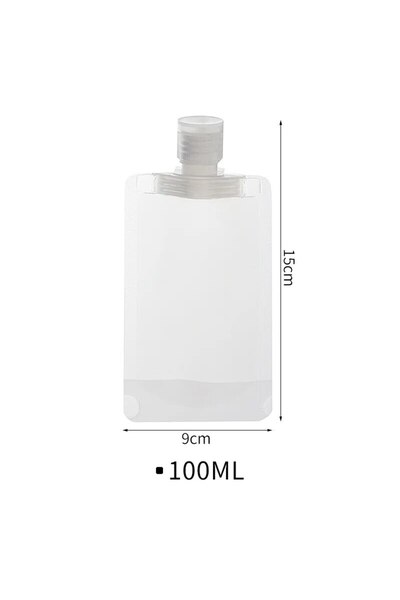 Choice 10 قطع 100 مل 10 قطع 30/50/100 مل عبوة فرعية سميكة للسفر لوشن تجميلي ج...