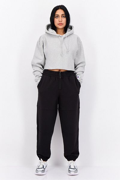 Champion Women Sportswear Fit Long Sleeve Outdoor Sweatshirt, Grey