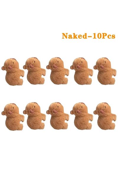 Choice Naked-10PCS 1-10PCS Kapibara Plush Doll Lying on The Hands of Kapi Bara Water Dolphin Doll Doll Doll