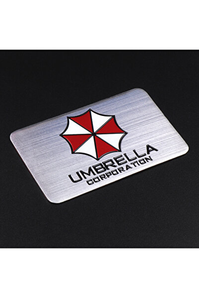 Choice8 06 3D Aluminum Car Tail Badge Sticker Umbrella Corporation Emblem Dec...