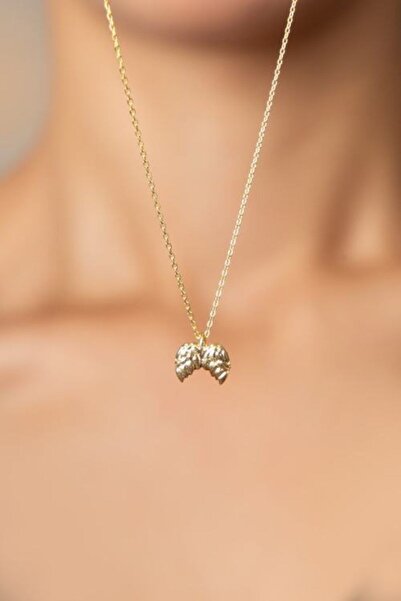 Papatya Silver Kadın Melek Kanadı Model 925 Ayar Gümüş Kolye