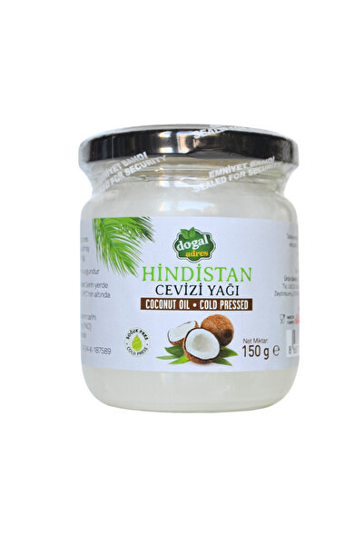 Doğal Adres Hindistan Cevizi Yağı 150 gr ( Soğuk Press)