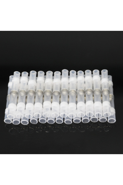 Choice10 50 قطعة من موصلات الأسلاك القابلة للانكماش بالحرارة باللون الأبيض 50...