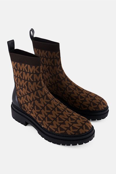 Michael Kors Women Slip On Ankle Boots, Brown