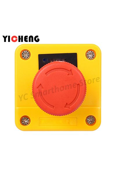 Choice E-stop Push button emergency stop switch button box one normally open and one normally closed