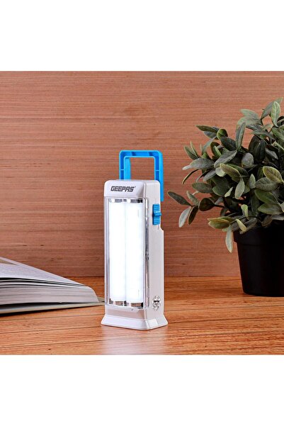 Geepas Rechargeable Emergency Lantern, 4hr Duration, 18 Pcs SMD LED| 1200mAh Rechargeable Battery