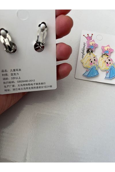 alpikom Practical Compression Earrings for Those Who Do Not Have Ear Holes