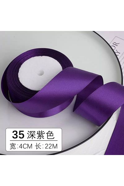 merylover 4cm ribbon dark ouroke 25yards/roll 4cm Satin Ribbon for Gift Wrapping Bows Making Floral Bouquets D