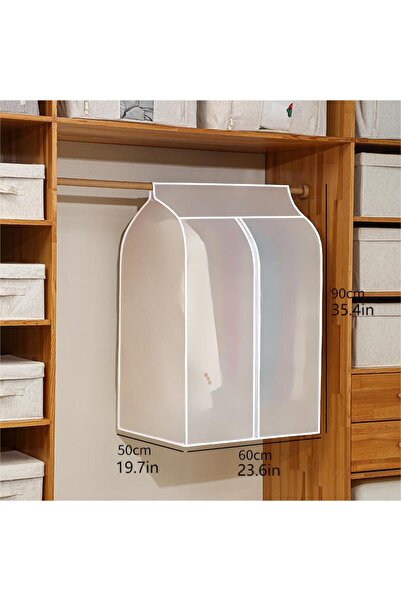 Choice 90X60X50CM 1 قطعة غطاء غبار الملابس خزانة معلقة نافذة غطاء غبار الملاب...