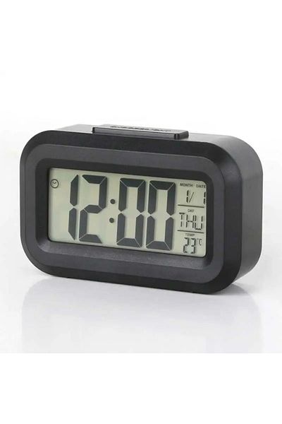 Choice black Mini Timer Smart Clock Children Alarm Clock Student Time Manager Desktop Silent Bedside Electr