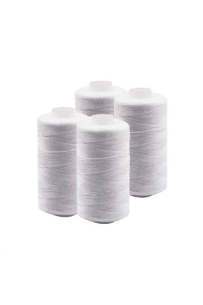 Choice 4pcs white 2pcs 500M Sewing Thread Polyester Thread Set Strong And Durable Black White Sewing Thread