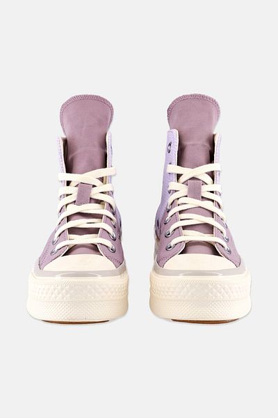 converse Women Chuck 70 Plus Hi Lace Up Shoes, Lilac