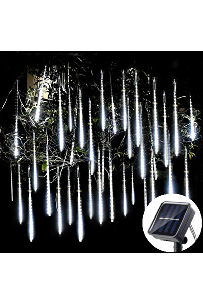 Choice 50 سم - 8 أنابيب تعمل بالطاقة الشمسية - مصابيح LED بيضاء تعمل بالطاقة ...