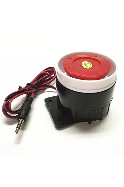 Choice PS-89 DC 12V Wired Mini Horn Siren Home Security Sound Alarm System 105dB Anti-theft Alarm Horn Wire
