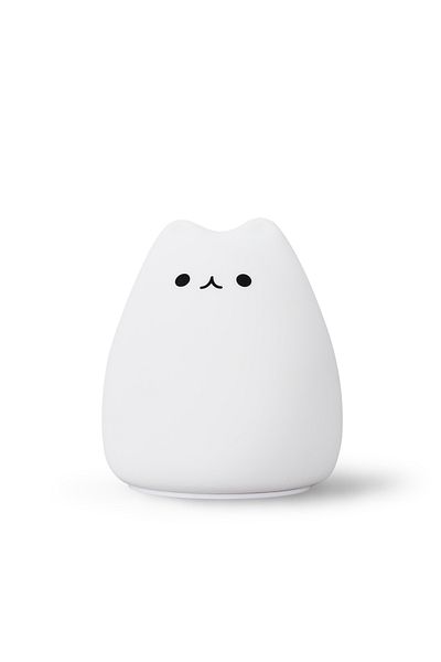 Choice Rqm Mini Popular Cat Baby Night Lamp 7-color Pat Touch Color-changing Eye Protection Bedroom Bedside