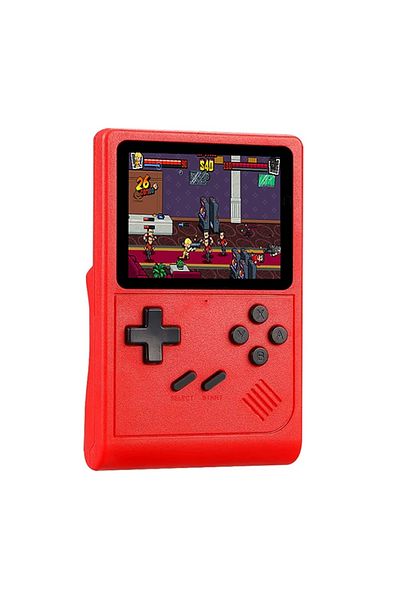 smvp Red GB300 Classic Video Game Player Built-in 8G 3.0 Inch Screen Portable Game Console 6000+ Games AV