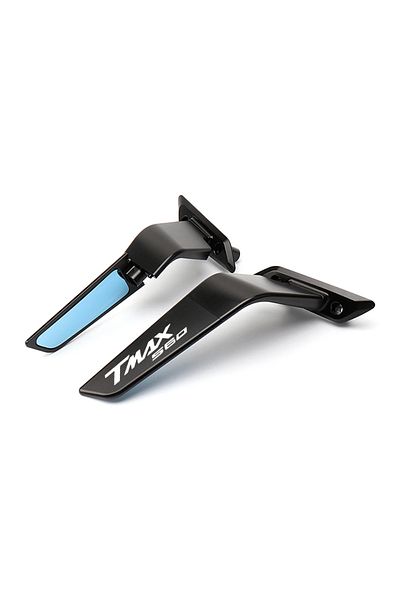 Choice Black For YAMAHA T-MAX560 T-MAX 560 TMAX560 2022-2024 Motorcycle Rear View Mirrors Adjustable Alumin