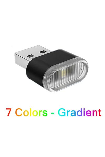Choice Seven Colors Mini Usb Led Atmosphere Lights Car Interior Neon Decorative Lamp Car Emergency Lighting