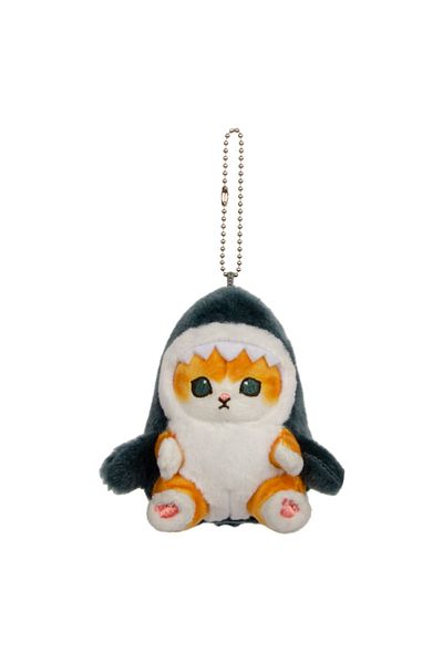 Choice 10cm Mofusand Genuine Shark Cat Doll Doll Pendant Cute Fun Plush Toys Hanging Keys Hanging Backpack
