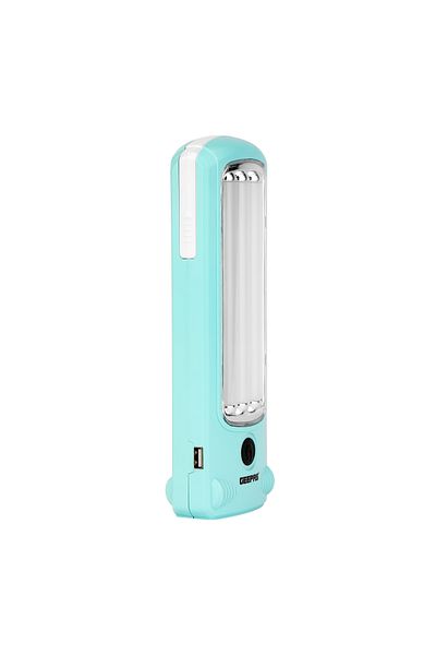 Geepas Rechargeable LED Lantern with Solar Panel-Energy Efficient Design, 52 Pieces High Power LEDs