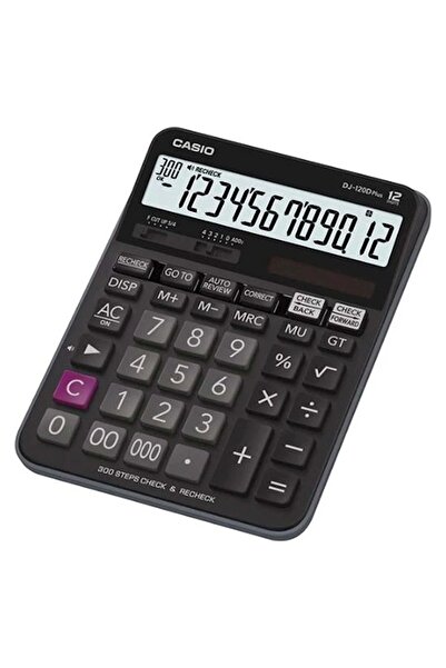 Casio Adipa Tç DJ-120D HESAP MAKİNESİ