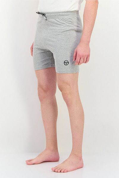 Sergio Tacchini Men Brand Logo Pajama Shorts, Grey