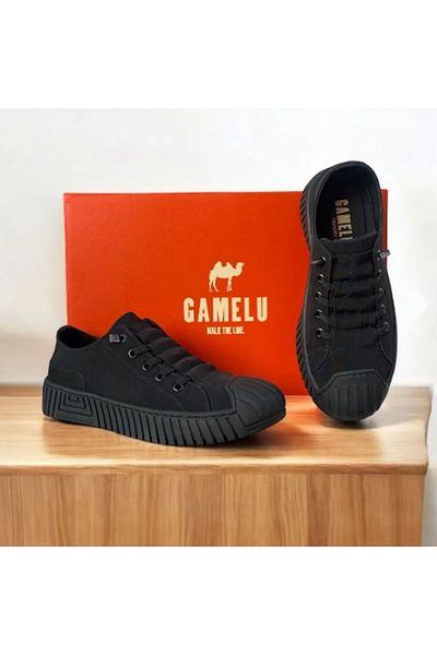 GAMELU Men's Vigor Shockan Dinner Linen Orthopedic Delicious Parachute Fabric Walking Sneaker