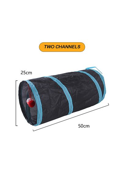 Choice Two tunnels Cat Tunnel Foldable Cat Tunnel Pet Supplies Cat S T Y Pass Play Tunnel   Cat Toy Breatha