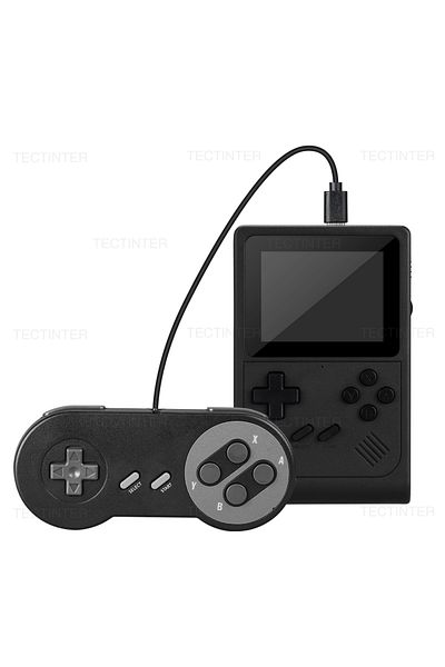 TECTINTER without Retail Box Black with Gamepad GB300 Portable Handheld Game Player 3.0 inch Screen Video Game